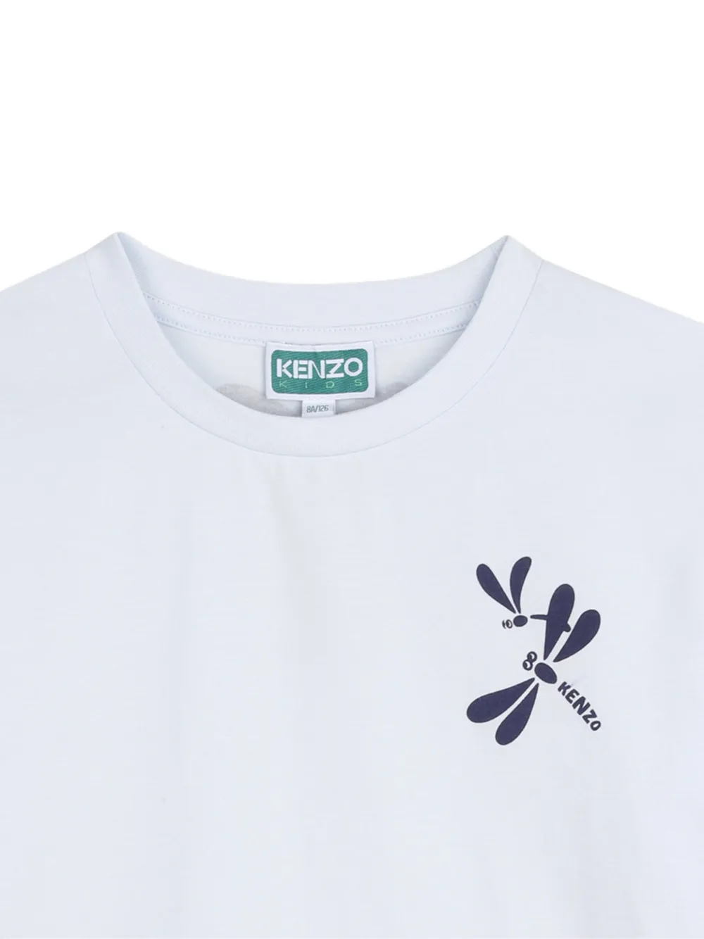  Kenzo Kids Dragonfly Printed T-shirt - Blue 