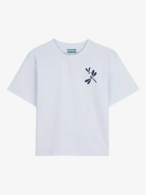 Kenzo Kids dragonfly printed T-shirt