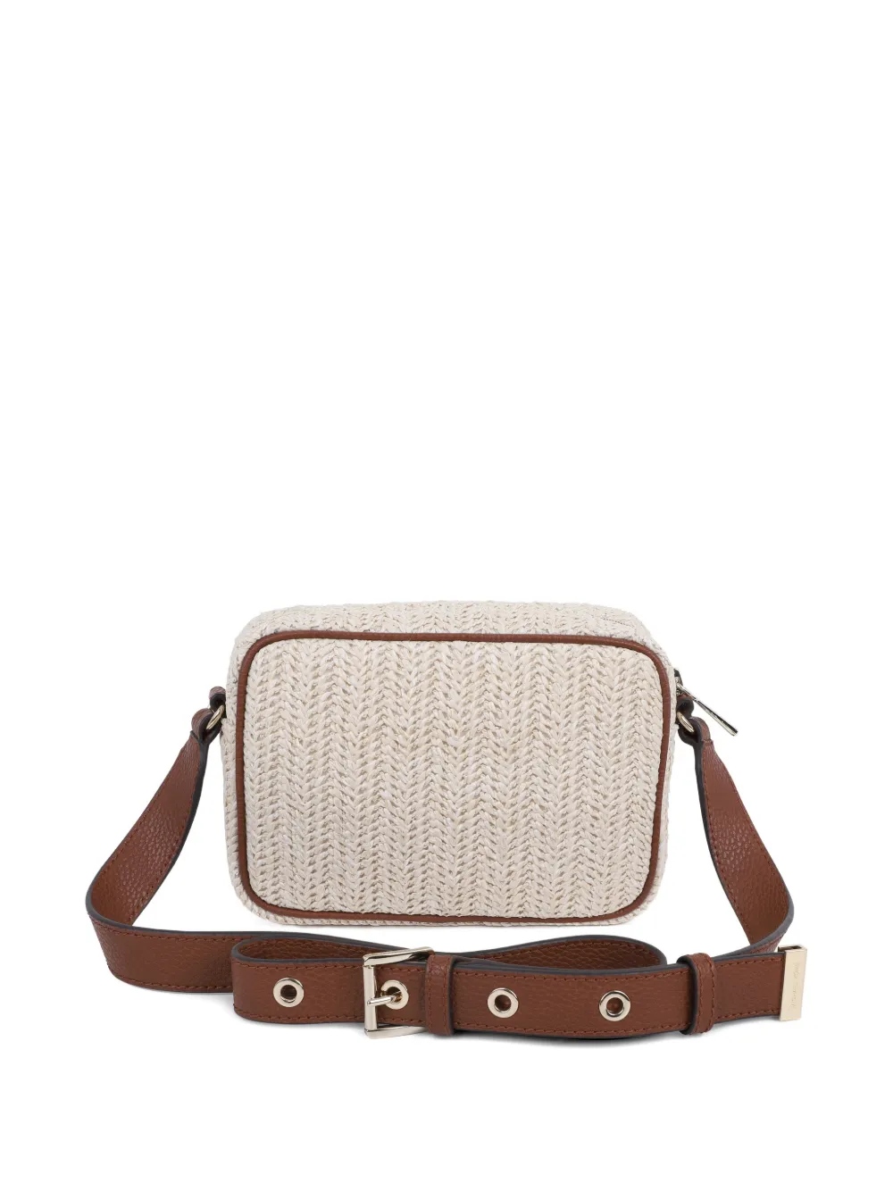  Michael Kors Kids Woven Shoulder Bag - Neutrals 