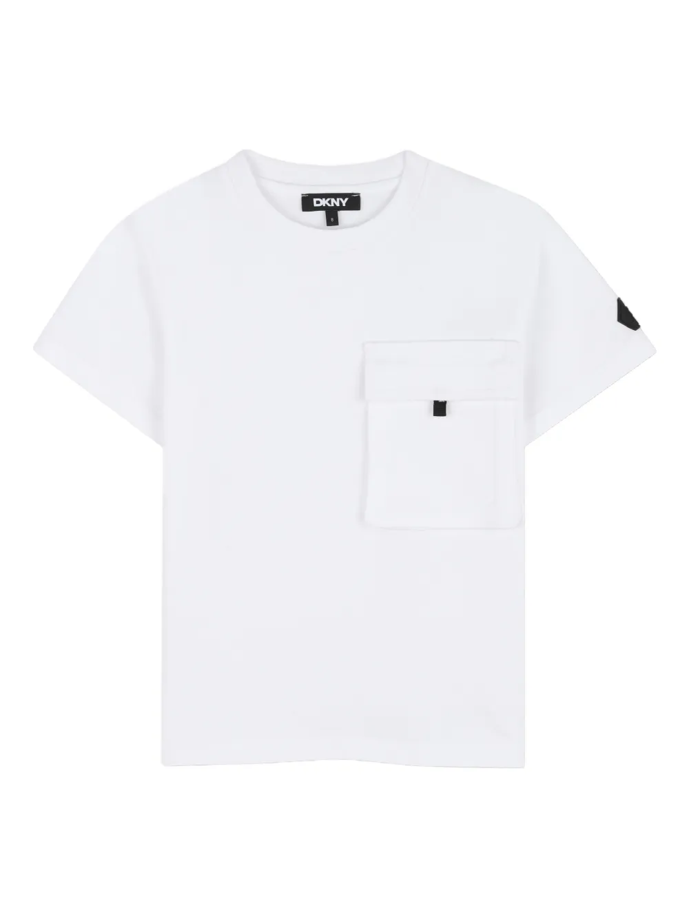 Dkny Kids pocket short-sleeve T-shirt - Bianco