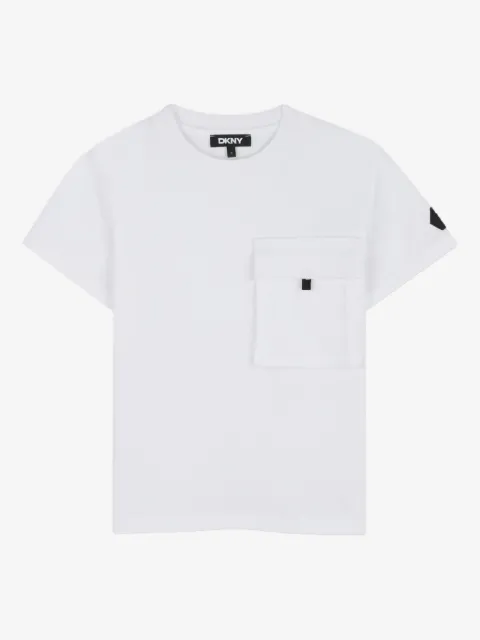 Dkny Kids t-shirt à poche poitrine
