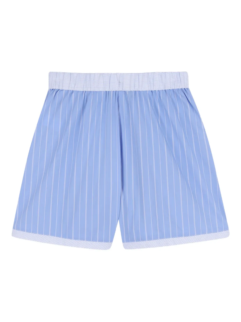  Dkny Kids Striped Logo Shorts - Blue 