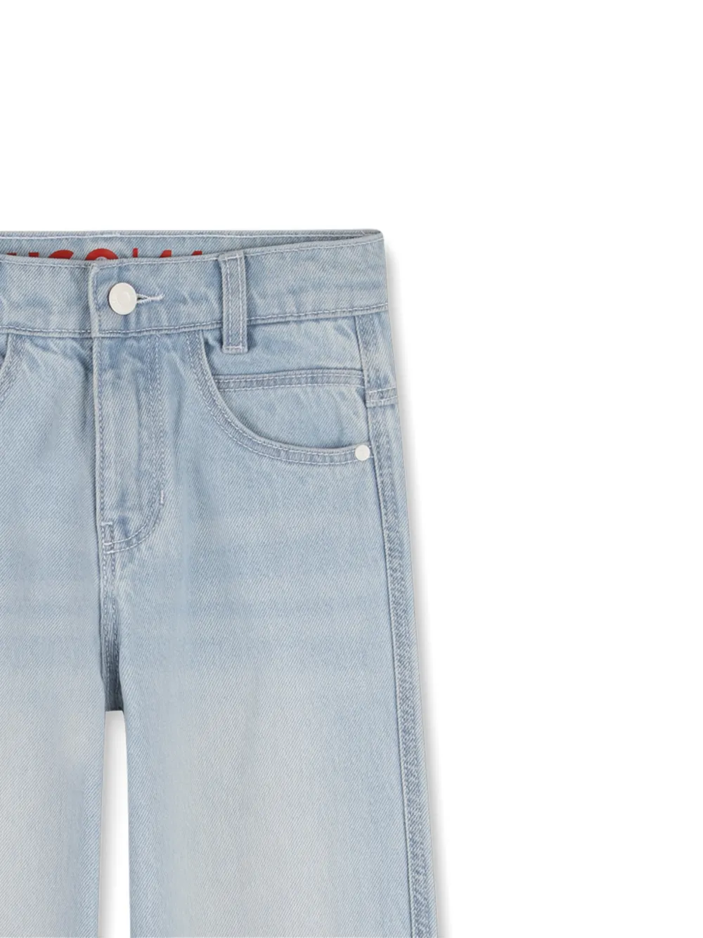  Hugo Kids Five-pocket Trousers - Blue 