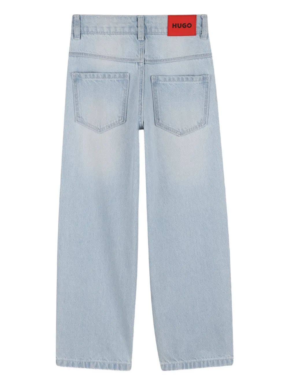  Hugo Kids Five-pocket Trousers - Blue 