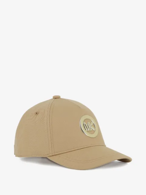Michael Kors Kids gorra con aplique del logo