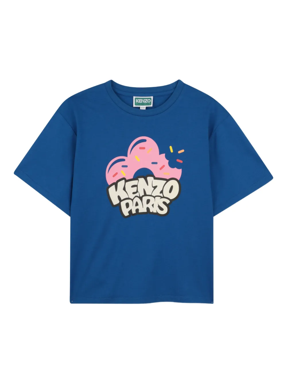 Kenzo Kids T-shirt con stampa - Blu