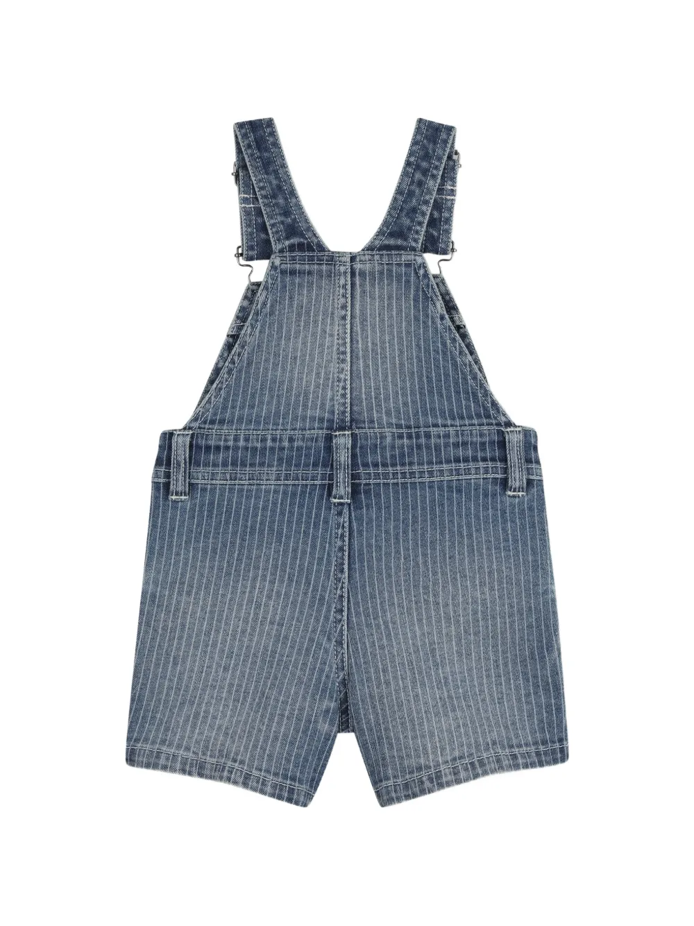  Timberland Kids Logo-patch Dungarees - Blue 