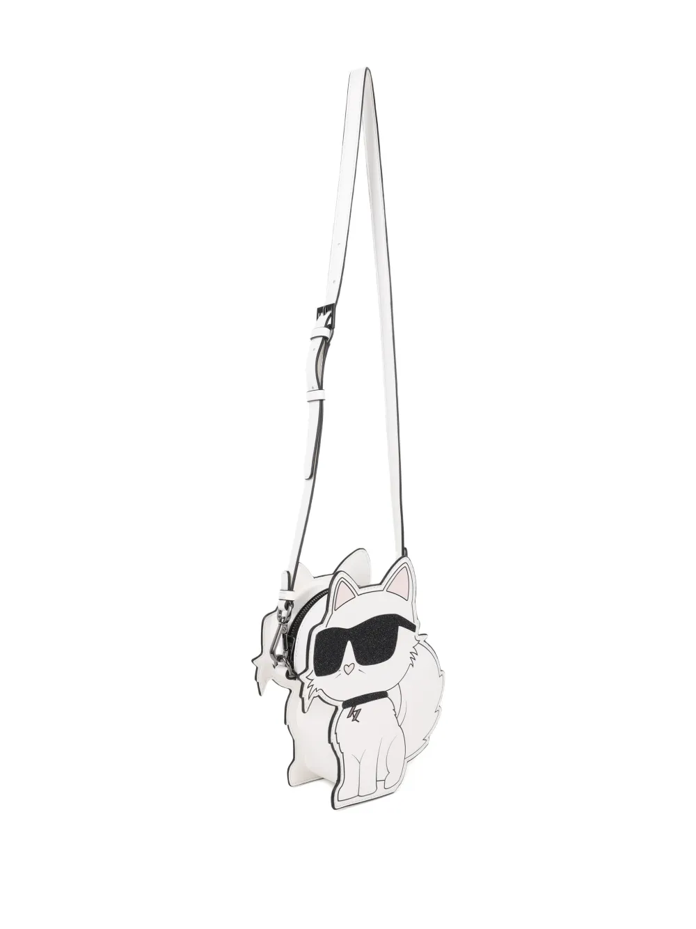 Karl Lagerfeld Kids Kattenvormige tas Wit