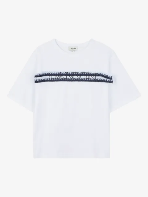 Lanvin Enfant round-neck T-shirt