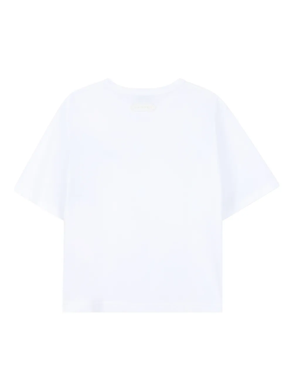  Lanvin Enfant Round-neck T-shirt - White 