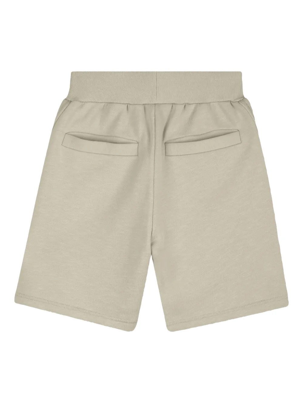  Givenchy Kids Ribbed Trim Shorts - Neutrals 