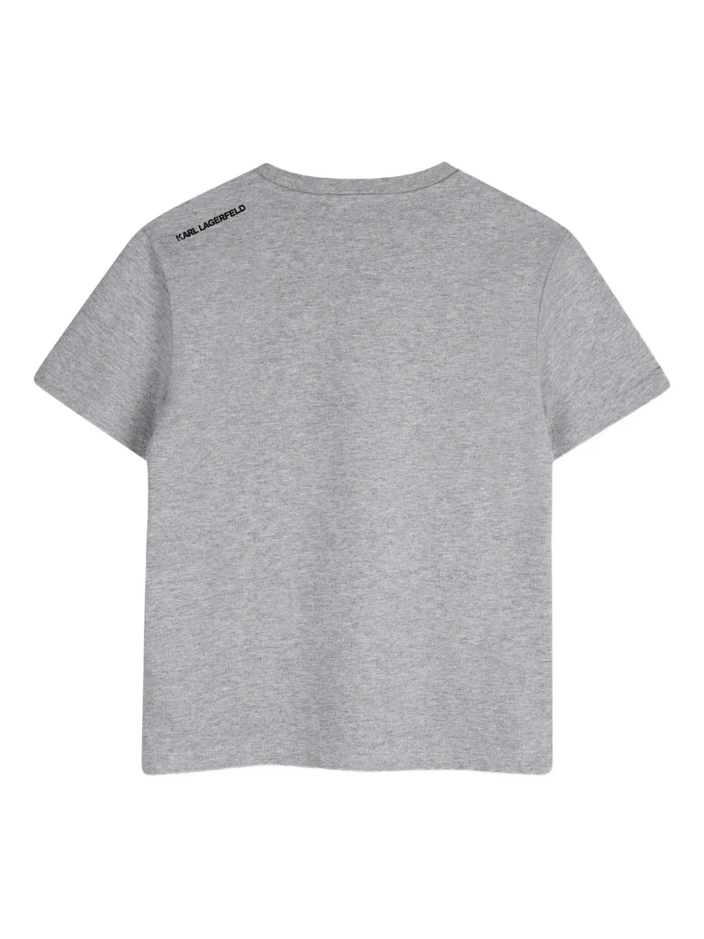  Karl Lagerfeld Kids Pocket-graphic T-shirt - Grey 