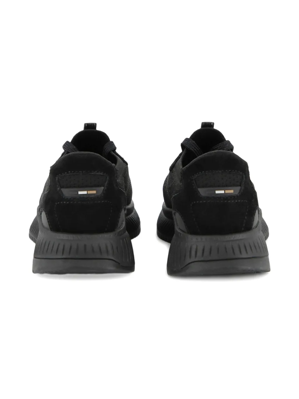 BOSS Kidswear Sneakers met vlakken Zwart