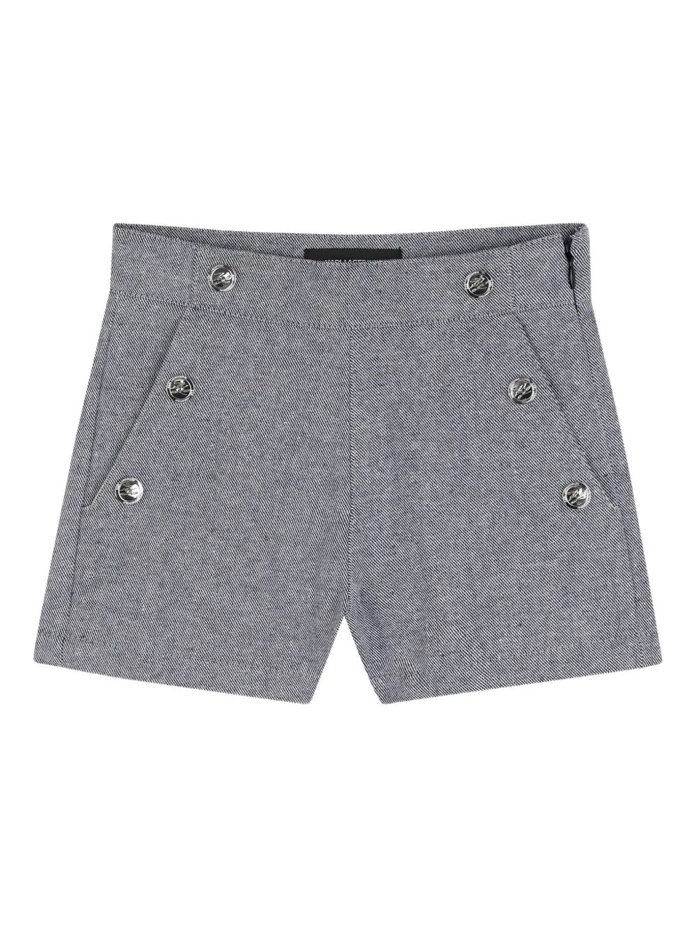 Karl Lagerfeld Kids Shorts con motivo a spina di pesce - Grigio