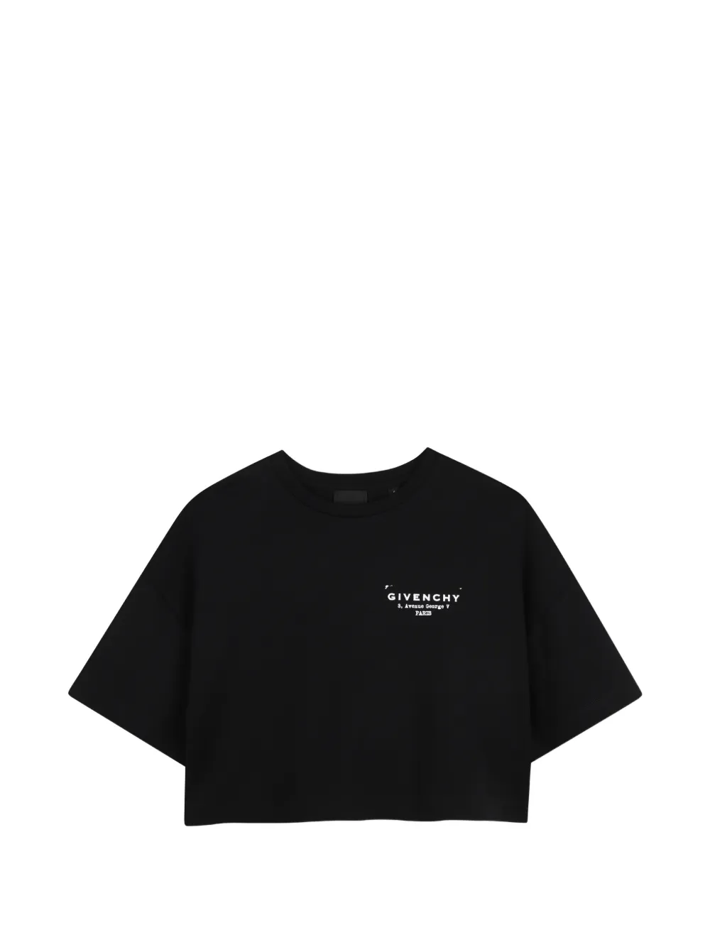 Givenchy Kids short-sleeved logo-print T-shirt - Nero