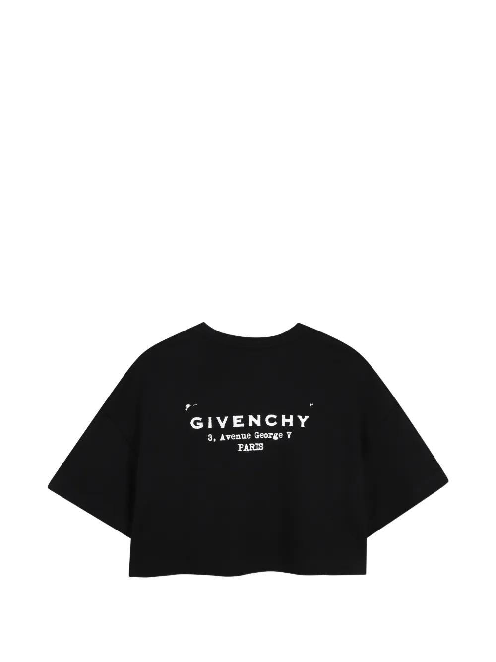 Givenchy Kids T-shirt met logoprint Zwart