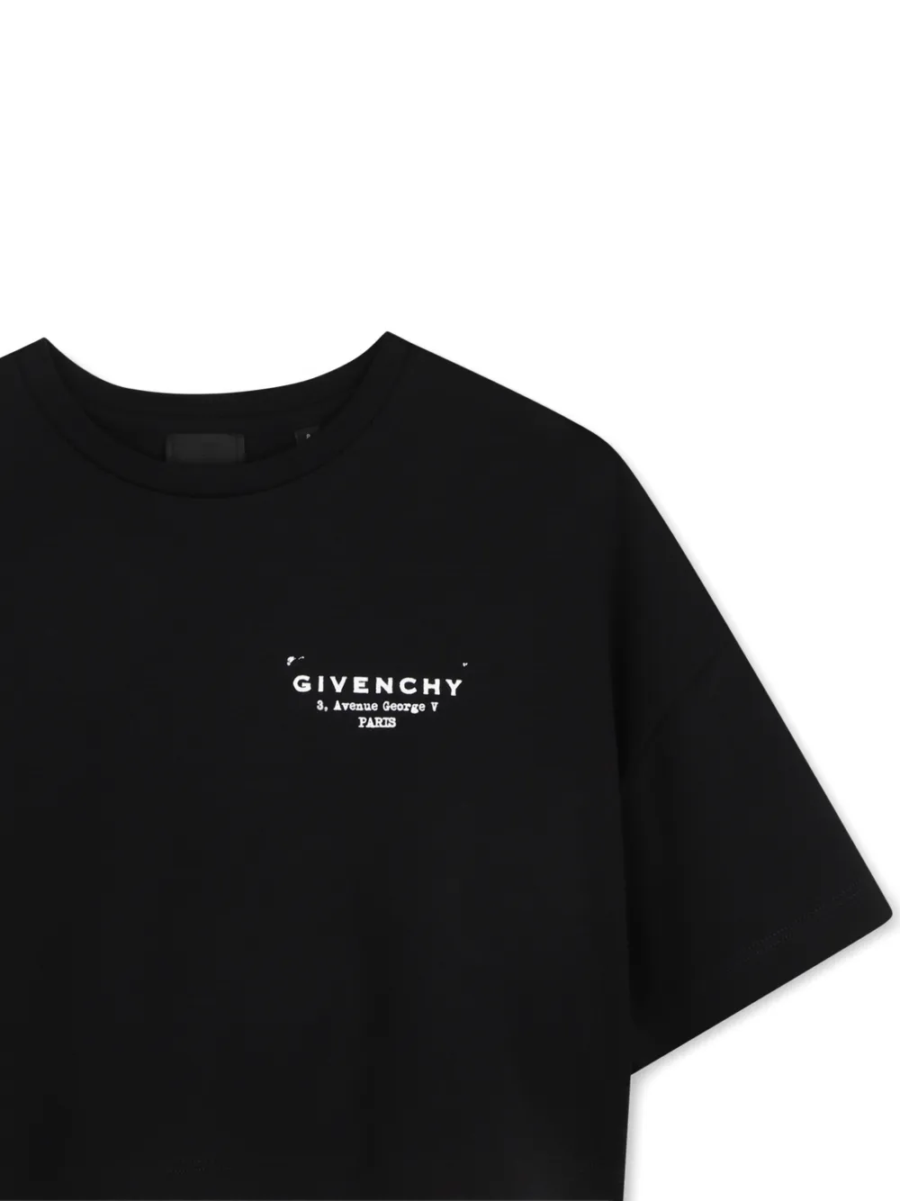 Givenchy Kids T-shirt met logoprint Zwart