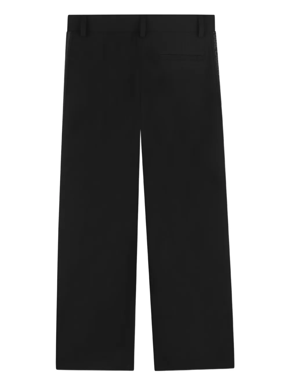 Karl Lagerfeld Kids Broek met logoband Zwart