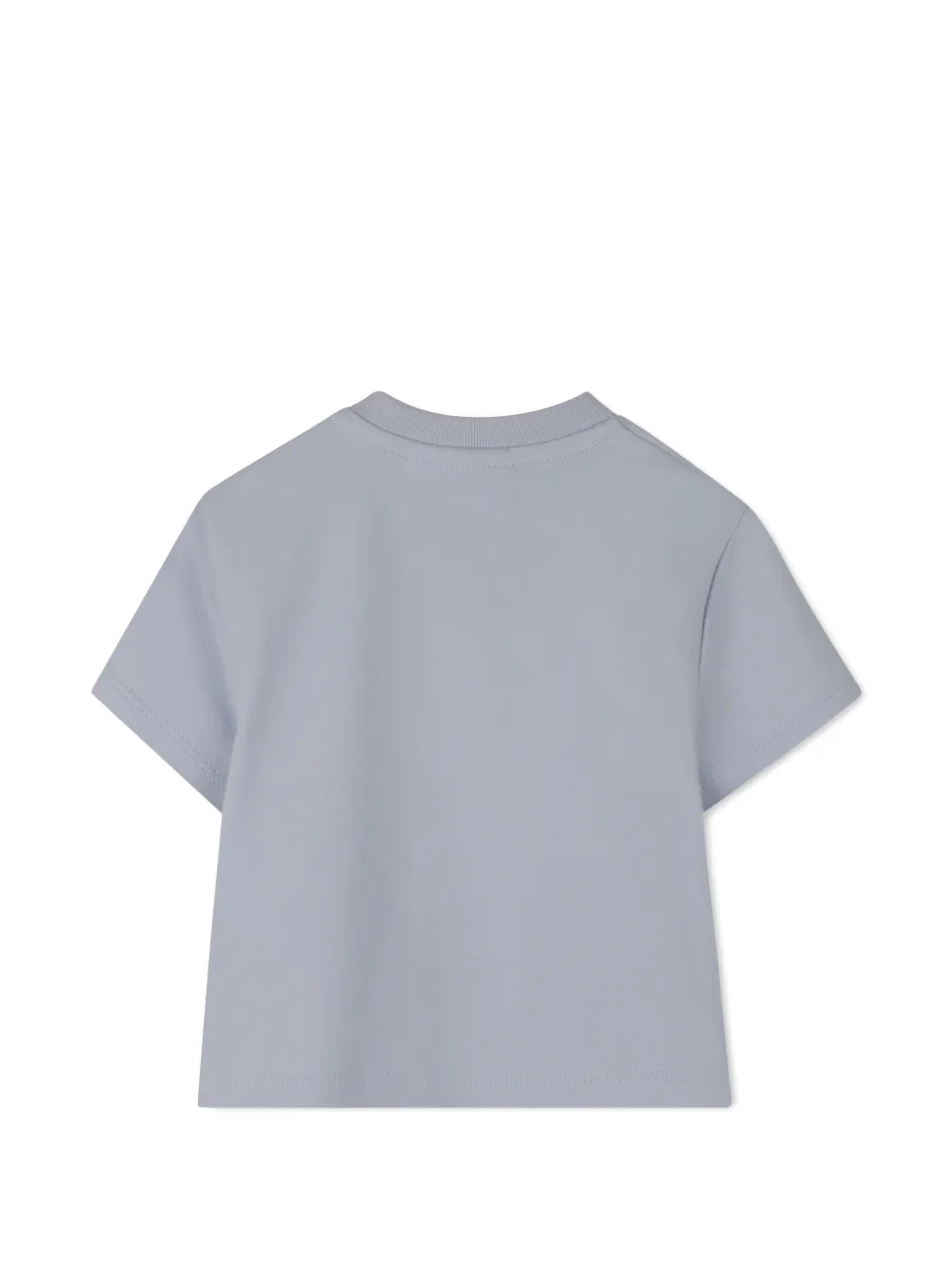 BOSS Kidswear Gestreepte shorts met zak Blauw