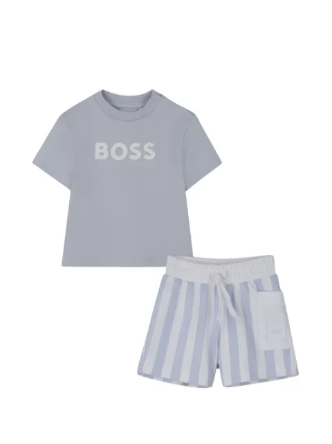 BOSS Kidswear shorts con bolsillos