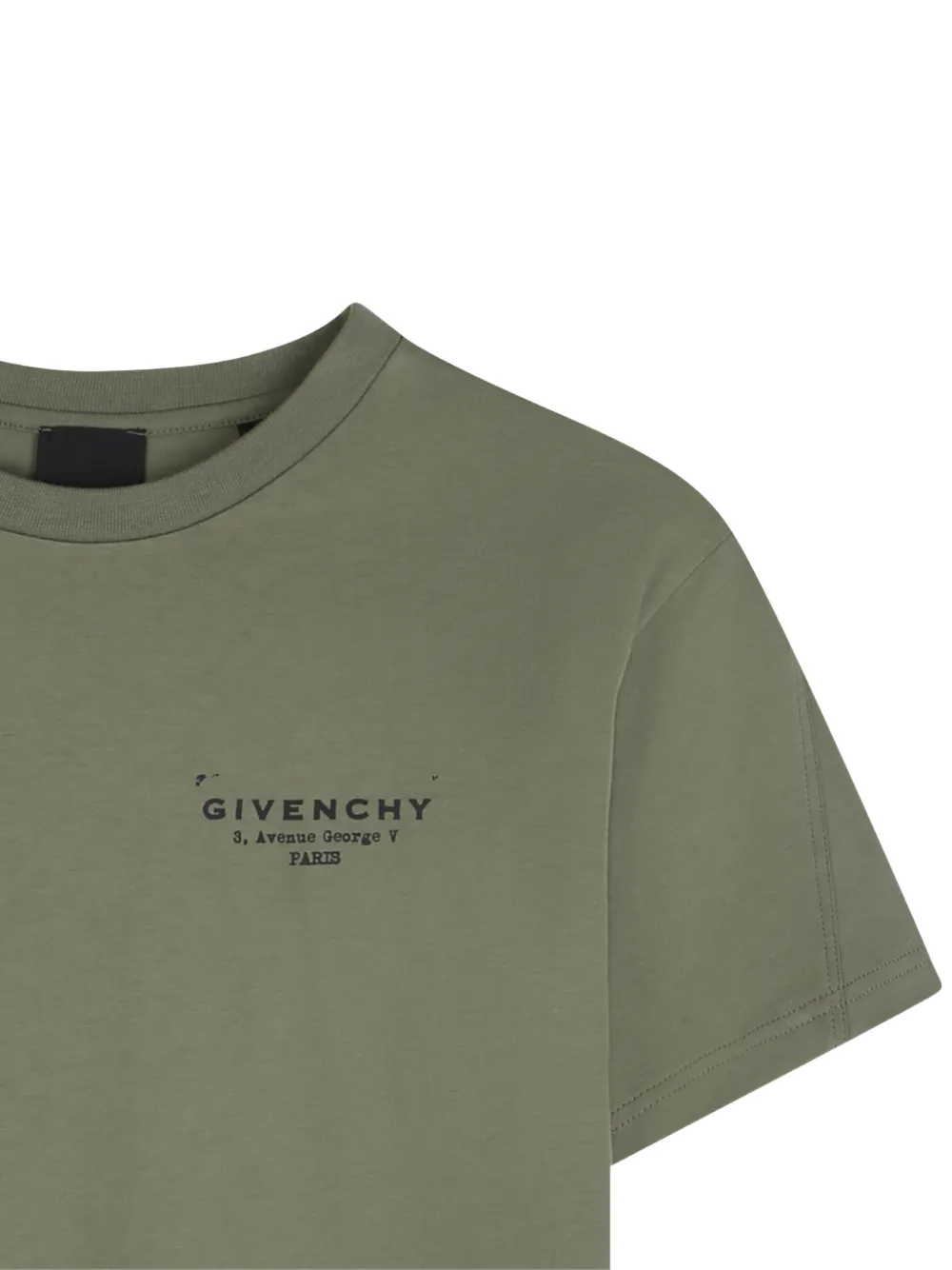  Givenchy Kids Camiseta Estampada - Verde 