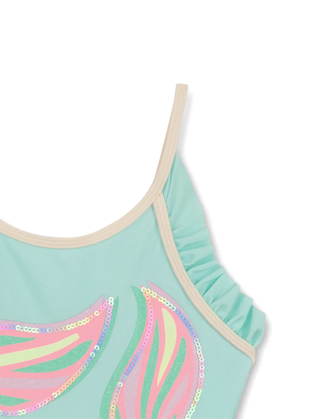  Billieblush Ruffled-detail Swimsuit - Blue 