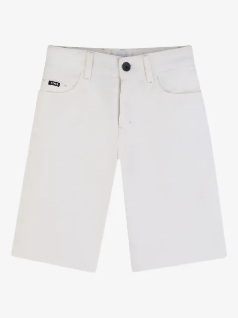 BOSS Kidswear bermudas con parche del logo