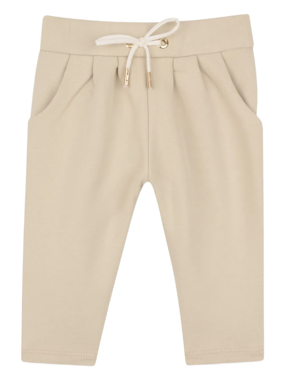 Chloé Kids Trainingspak met bloemenkraag Beige