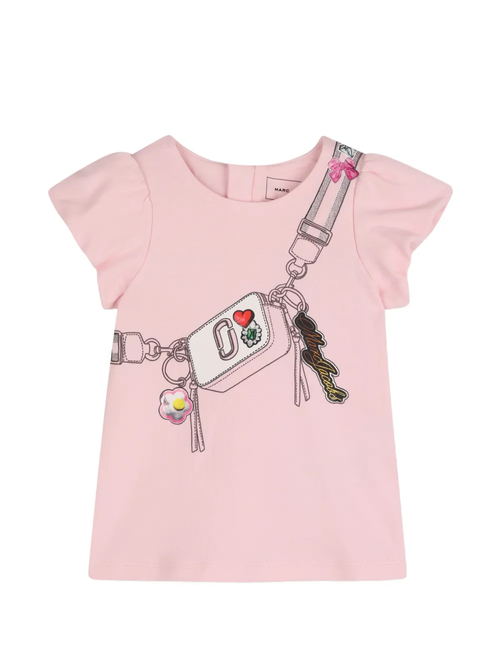 Marc Jacobs Kids Abito con stampa - Rosa