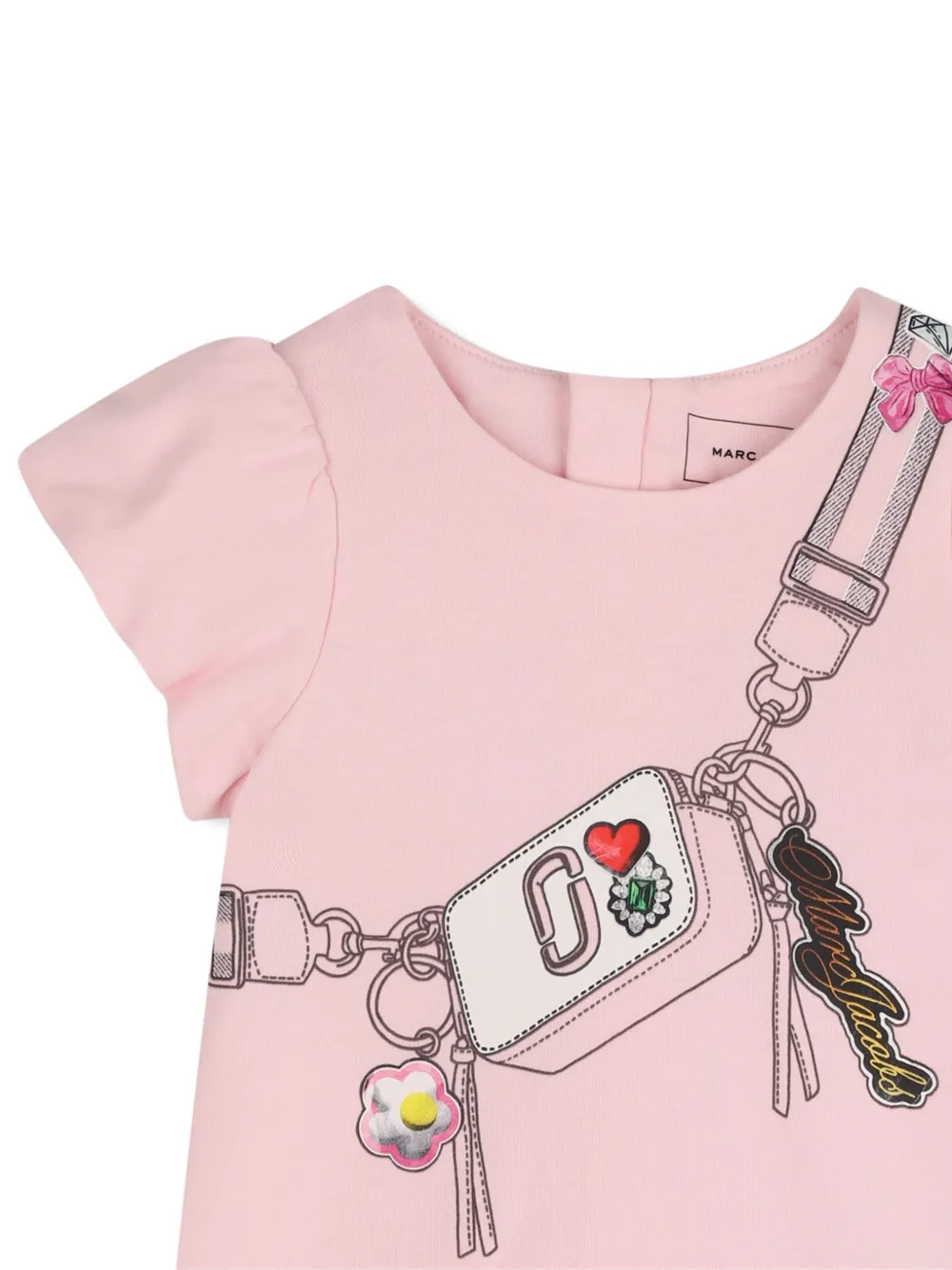  Marc Jacobs Kids Graphic Dress - Pink 
