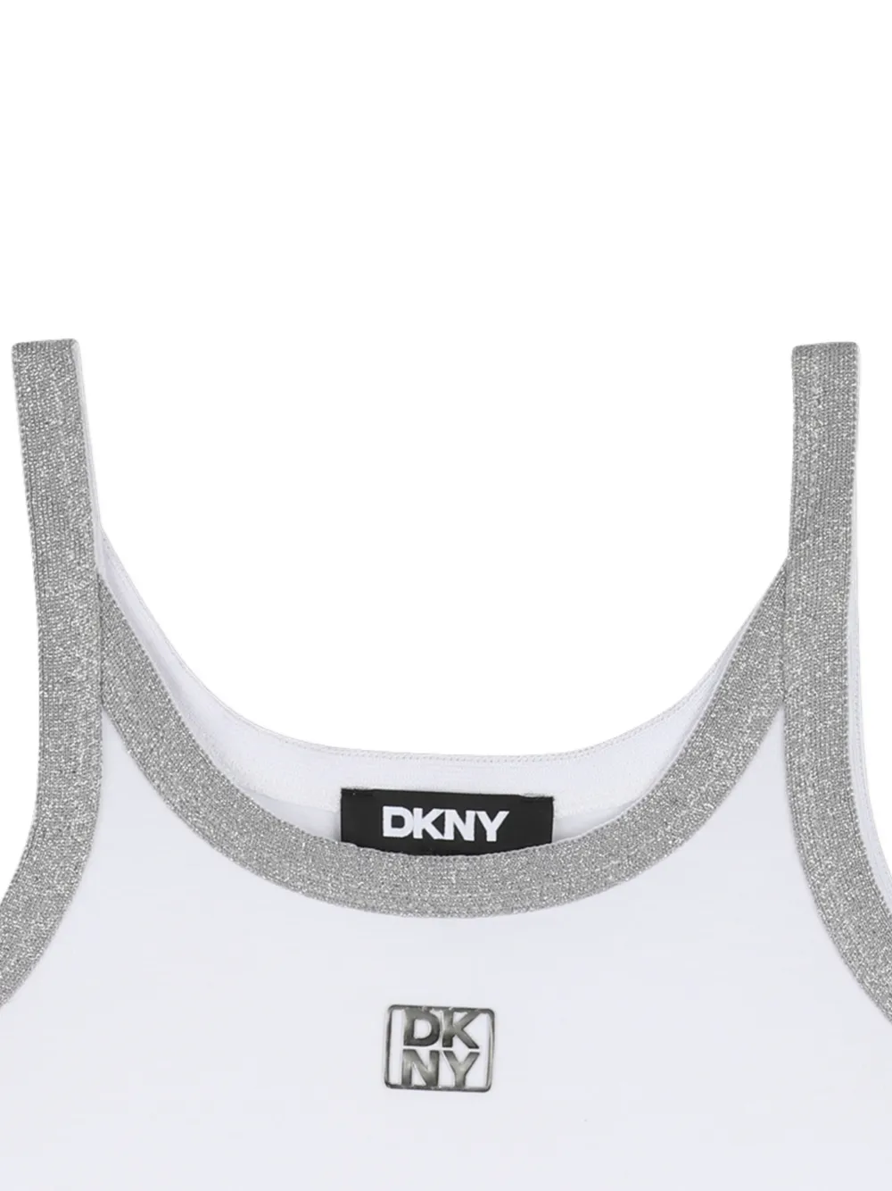 Contrast-Trim Tank Top