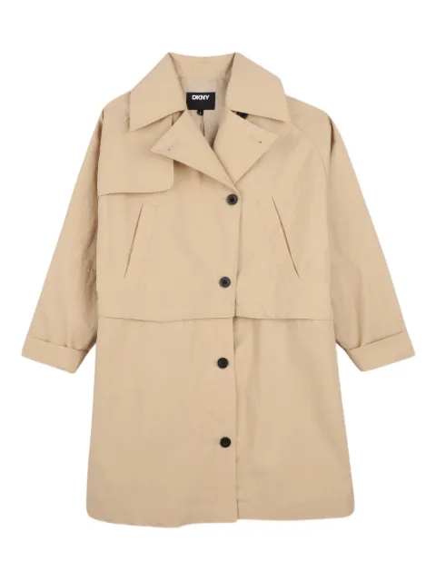 Dkny Kids chamarra con paneles