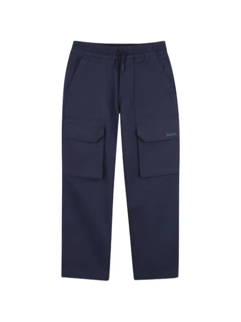 BOSS Kidswear flap-pocket cargo pants