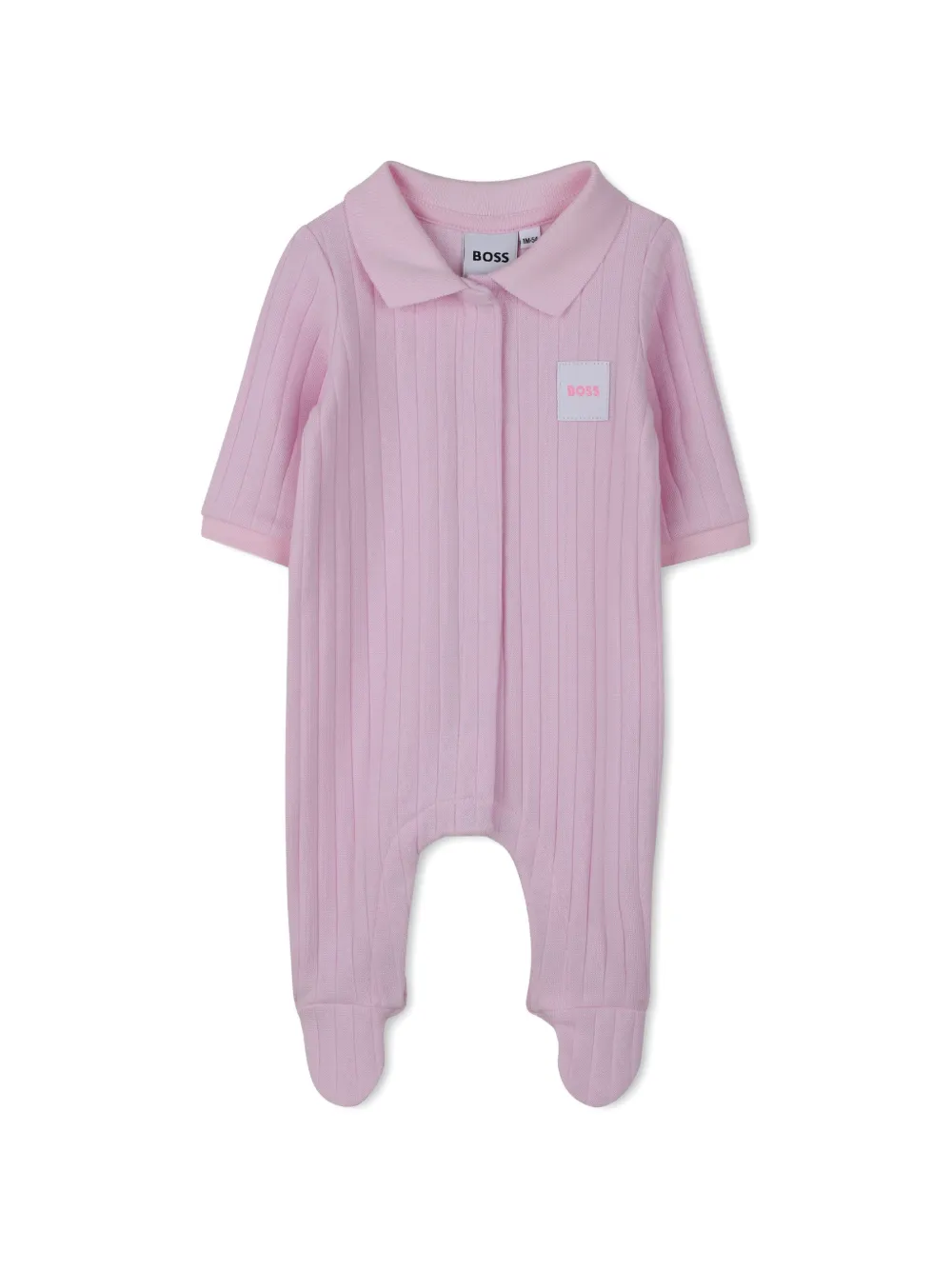  Boss Kidswear Logo Bib - Pink 