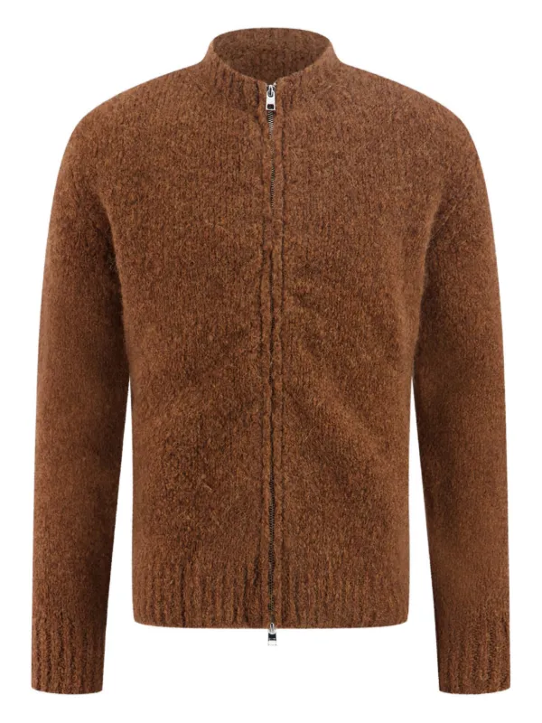 paloma wool ブラウン ジップアップセーター Paloma Wool Zip Sweater - Brown | Garmentory