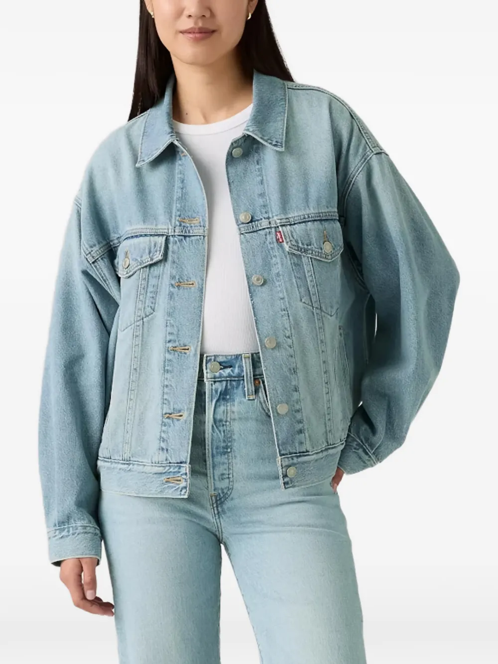  Levi's '90s Buttoned Denim Jacket - Blue 
