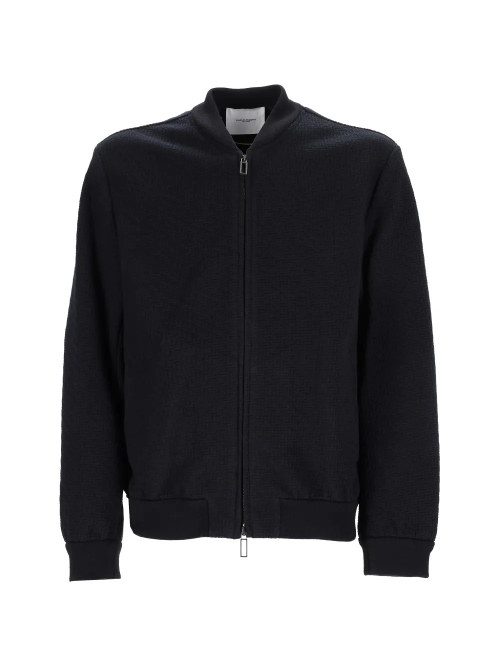 Paolo Pecora textured-knit bomber jacket - Mehrfarbig