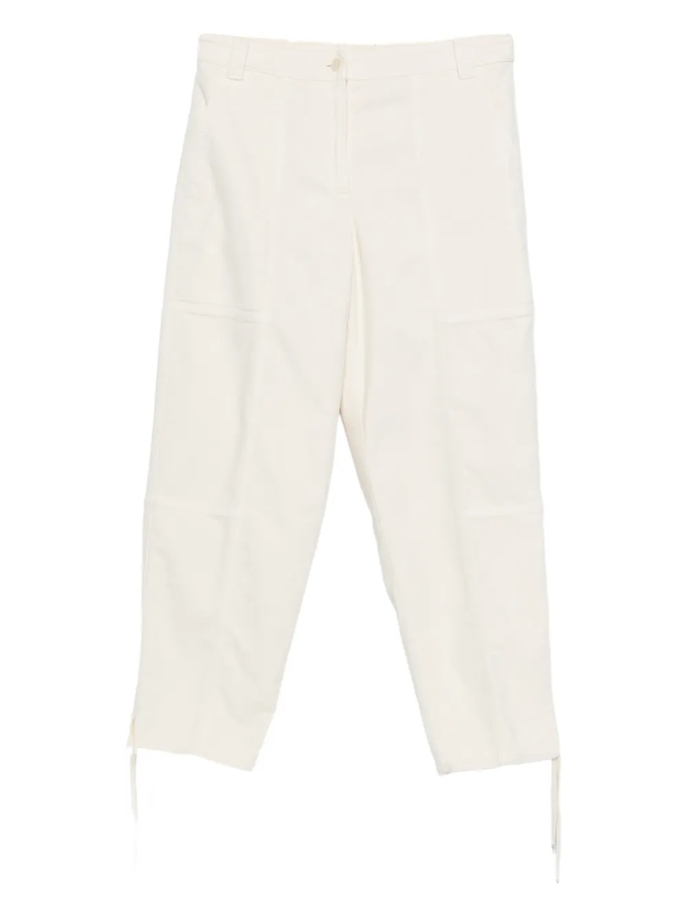 ASPESI drawstring panelled trousers | Neutrals | Image 1