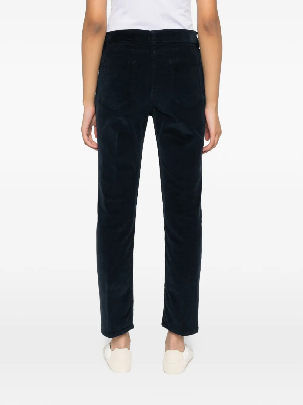 Corduroy-Texture Trousers