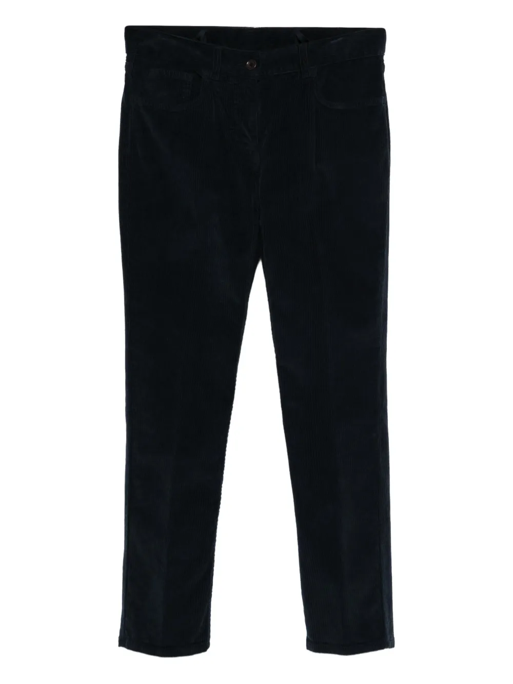 ASPESI corduroy-texture trousers | Blue | Image 1