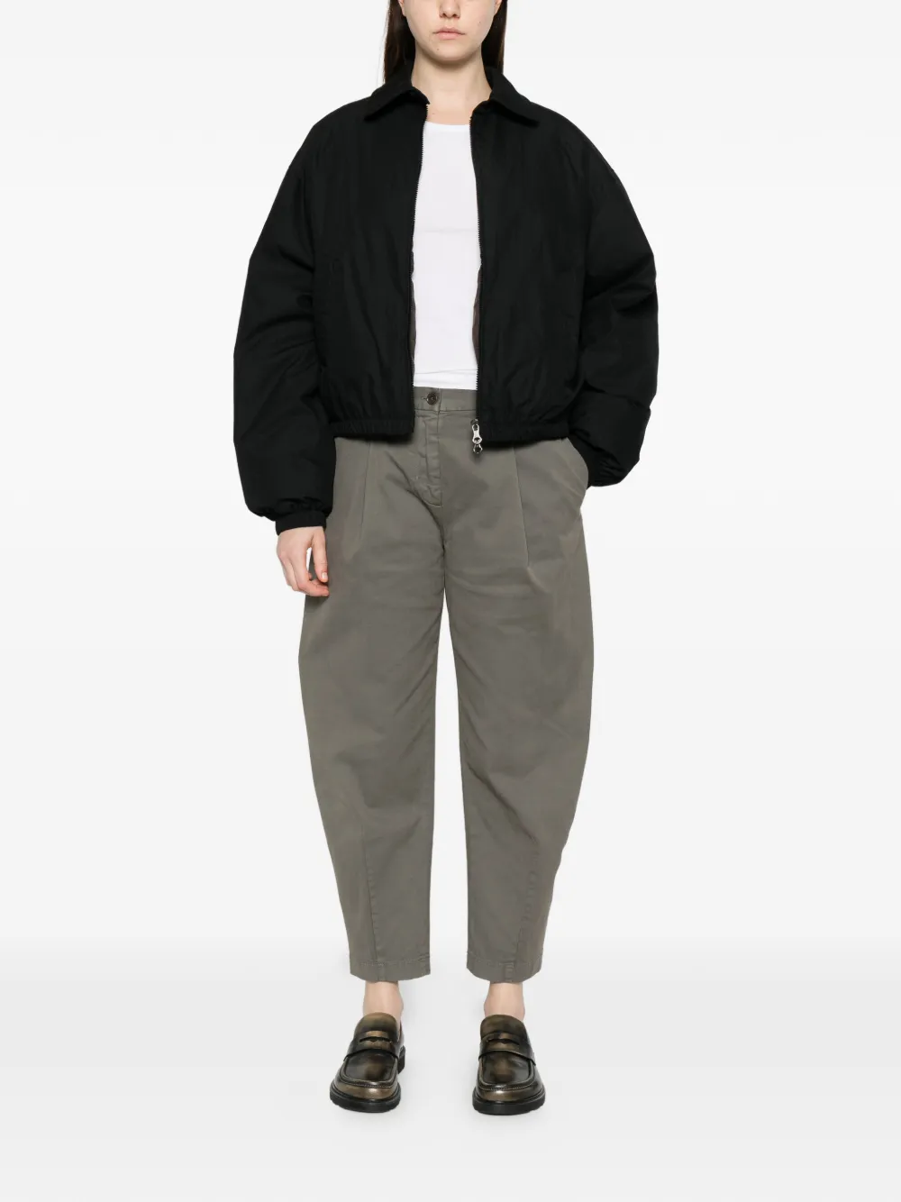 ASPESI gabardine trousers | Tapered Pants | Image 2