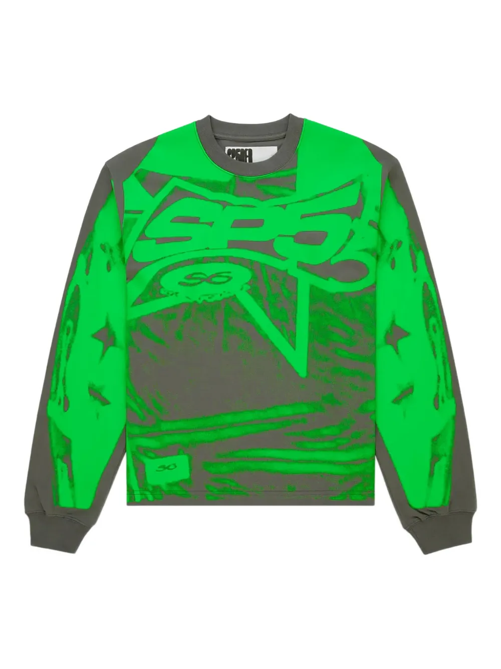 SP5DER Winners long-sleeve T-shirt | Grey | Image 1