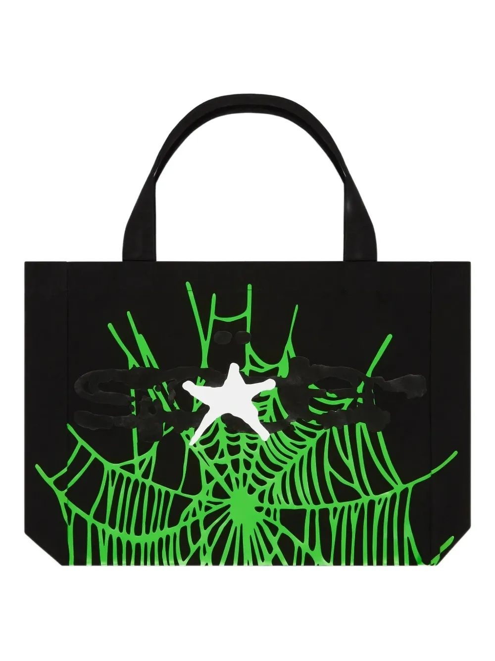SP5DER Heavy Web tote bag | Black | Image 1