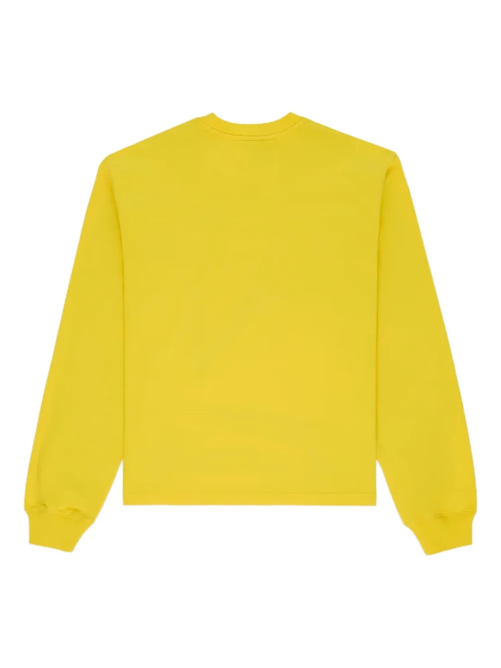 SP5DER long-sleeve graphic-poink T-shirt - Geel