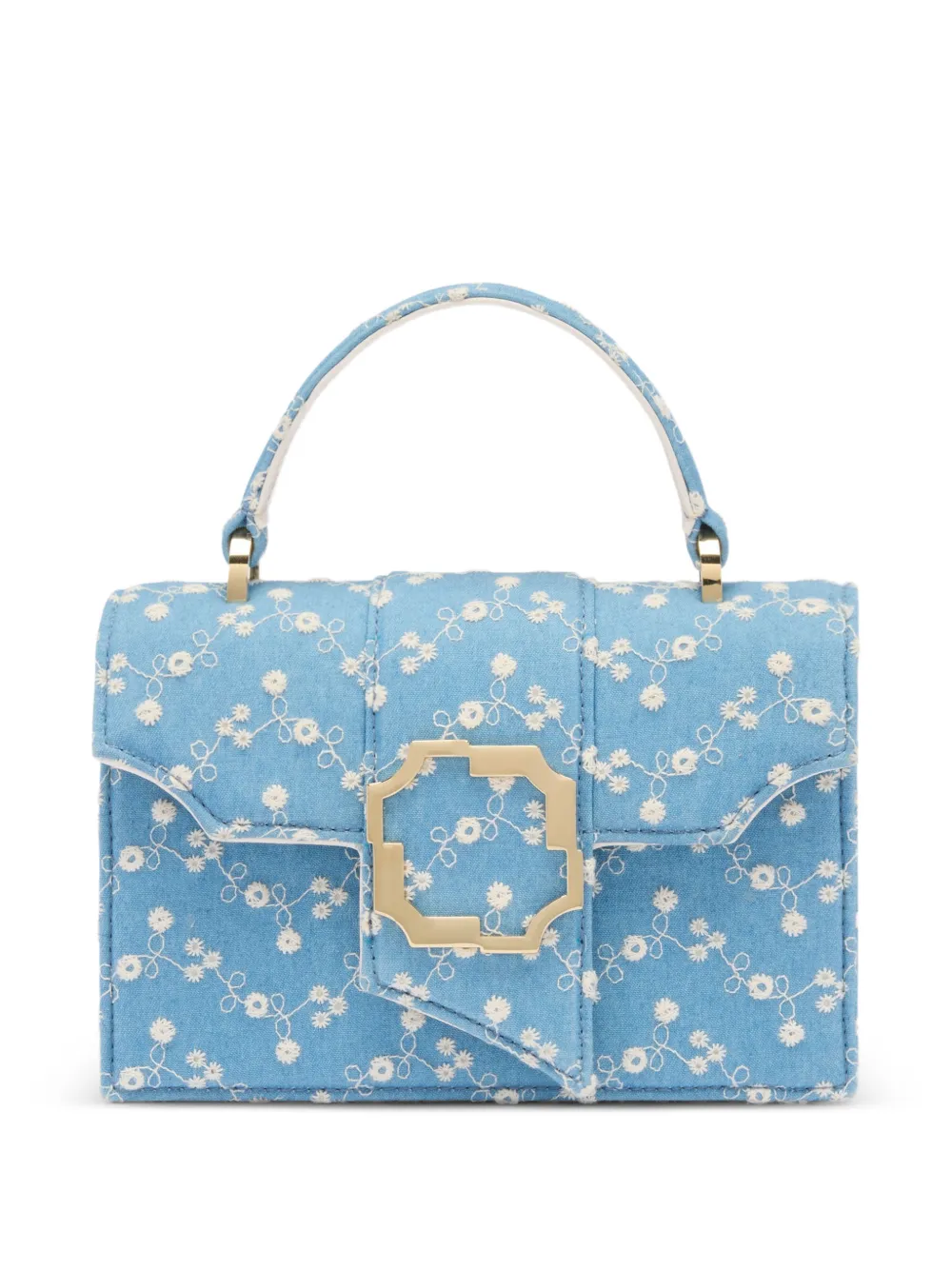 Malone Souliers Borsa a mano mini con fibbia - Blu