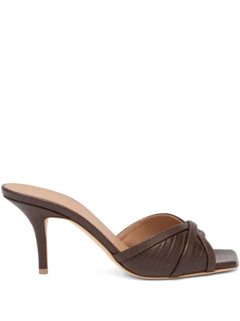 Malone Souliers — Perla embossed sandals