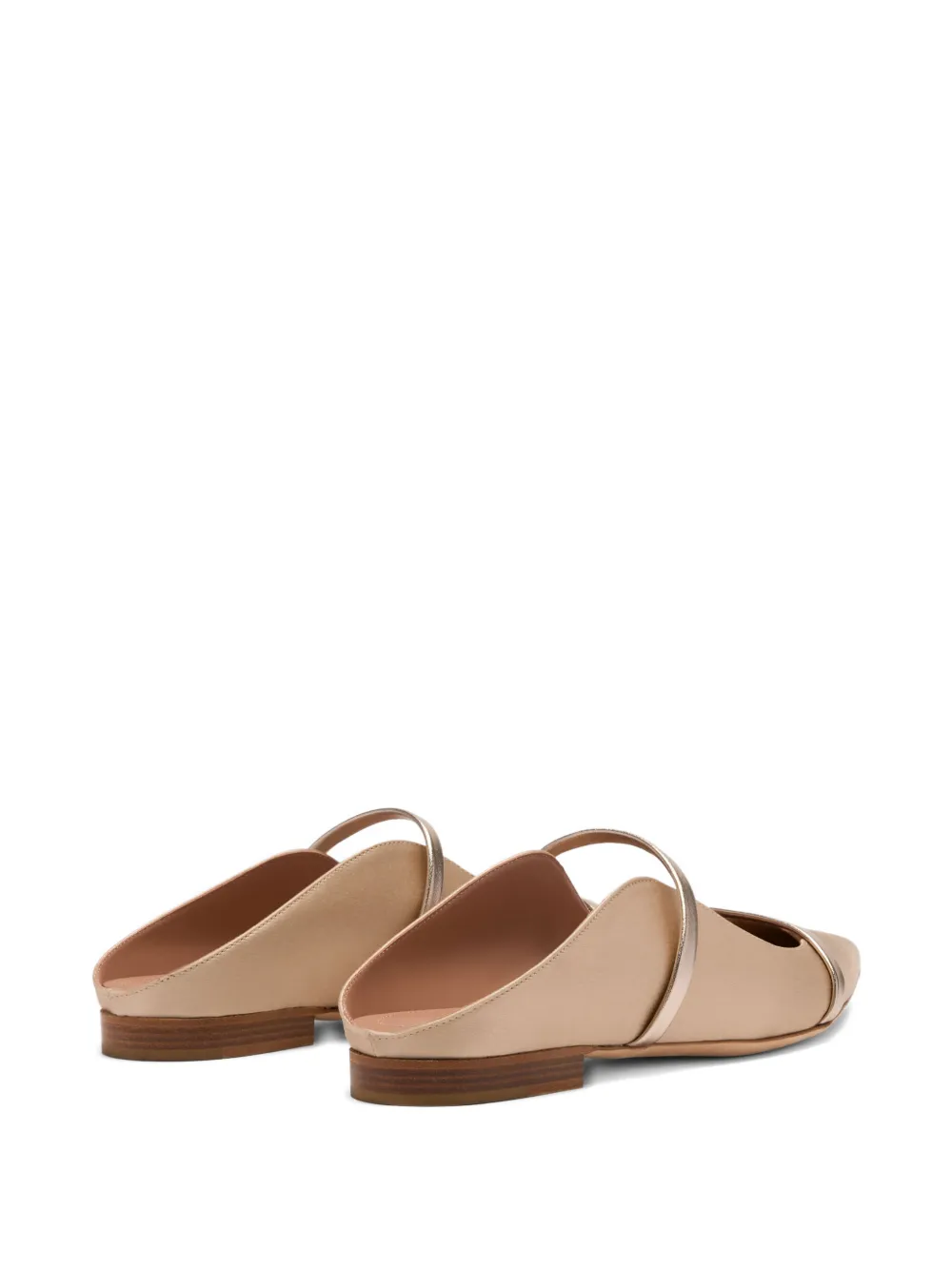 Malone Souliers Maureen muiltjes met puntige neus Beige