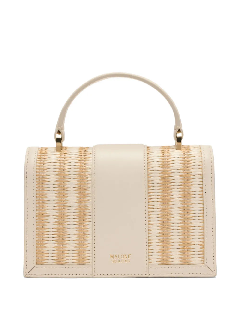  Malone Souliers Mini Audrey Tote Bag - Neutrals 