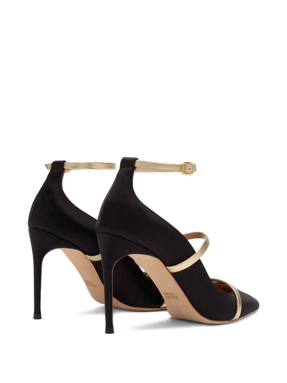 Malone Souliers Diaz pumps met hak Zwart