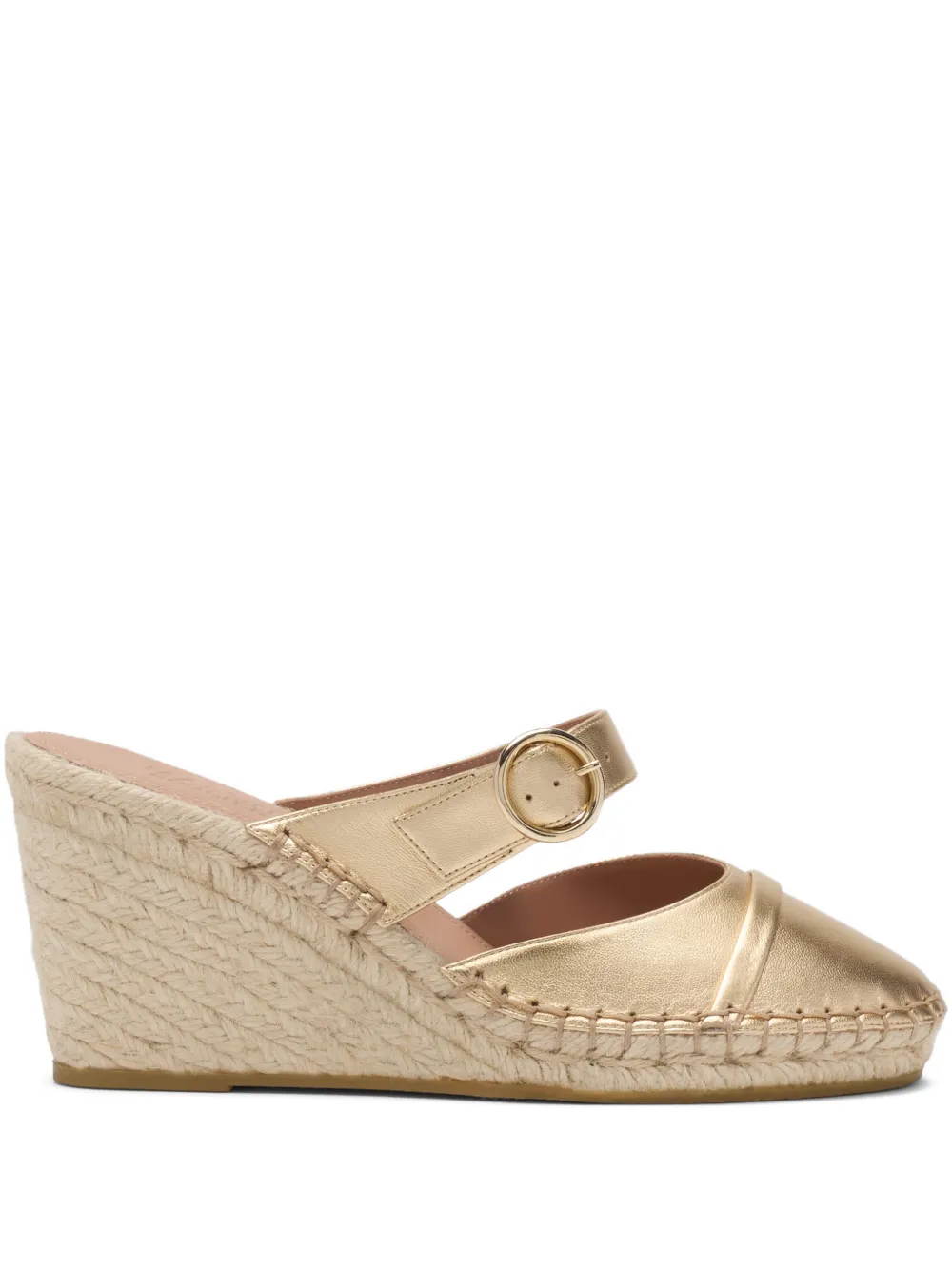 Malone Souliers Mules Farah con zeppa - Oro